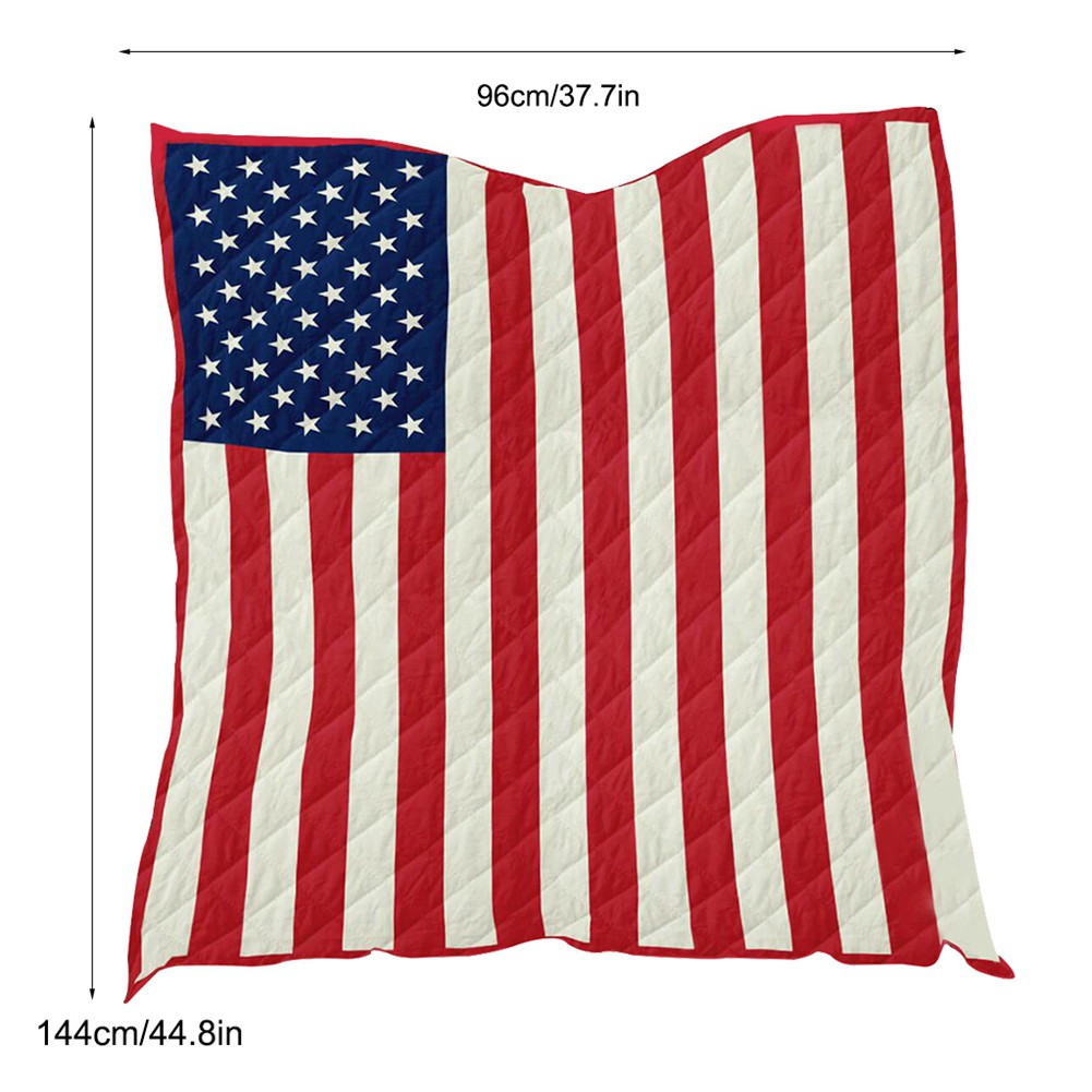American Flag Printed Picnic Mat Carpet Yoga Mat Blanket Beach