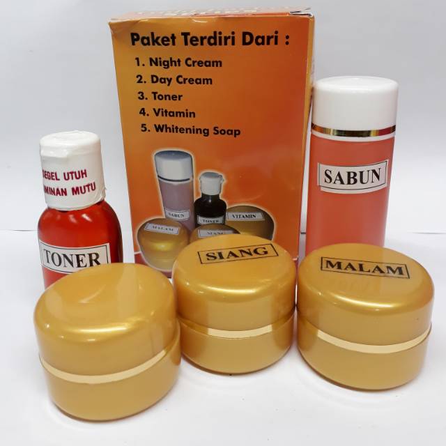 CREAM HN GOLD PAKET SERIES 5IN1 pot gold