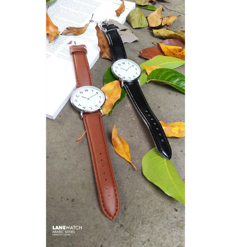 Jam Tangan Muslim / Jam Tangan Angka Arabic - Arabic Date