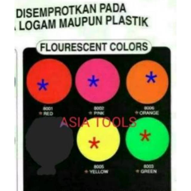 

CAT SEMPROT DITON FLUORESCENT WARNA STABILO 300CC