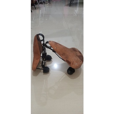Sadel Sepeda Onthel Jok Jengki MTB Federal Mini Kulit Double Per Brooks