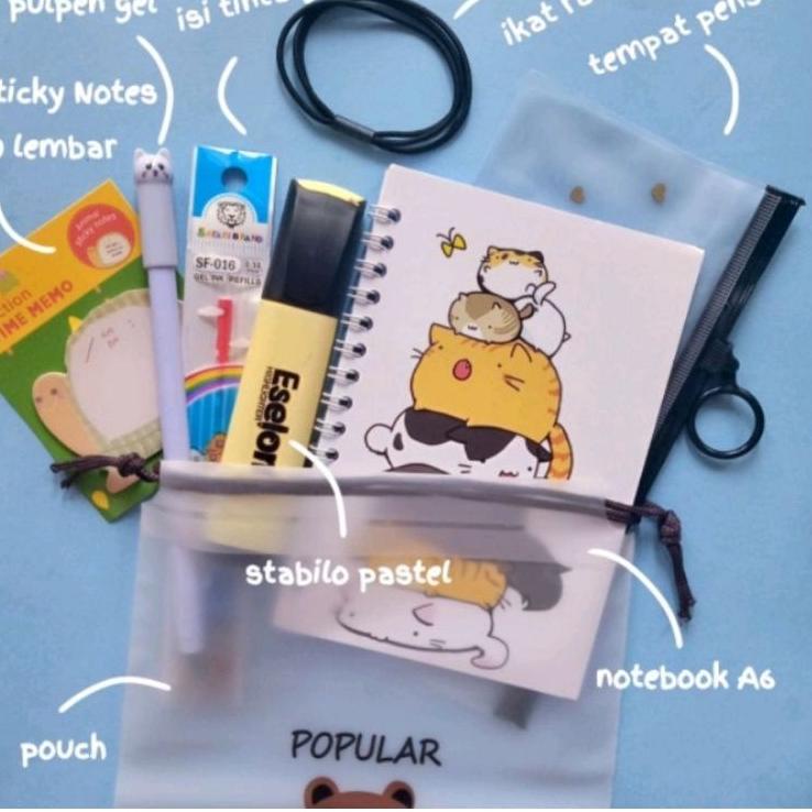 

Best! PAKET ALAT TULIS 8IN1 / STATIONERY SET FANCY LENGKAP / ALAT TULIS/ HADIAH 17 AN AGUSTUS/ PAKET HADIAH 17 AGUSTUS/ SOUVERNIR ULANG TAHUN ~