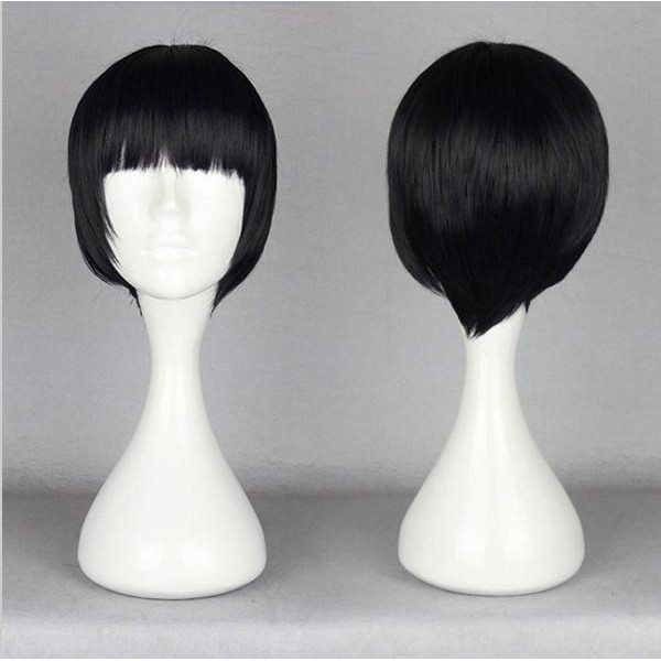 Wig MCoser Black / Hitam 30cm 089B - Kyokai no Kanata - Hiromi Nase