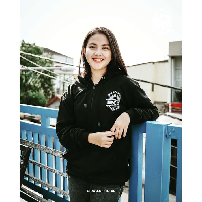 HOODIE FLEECE - SWEATER - OUTERWEAR - PAKAIAN WANITA - JAKET IRCO