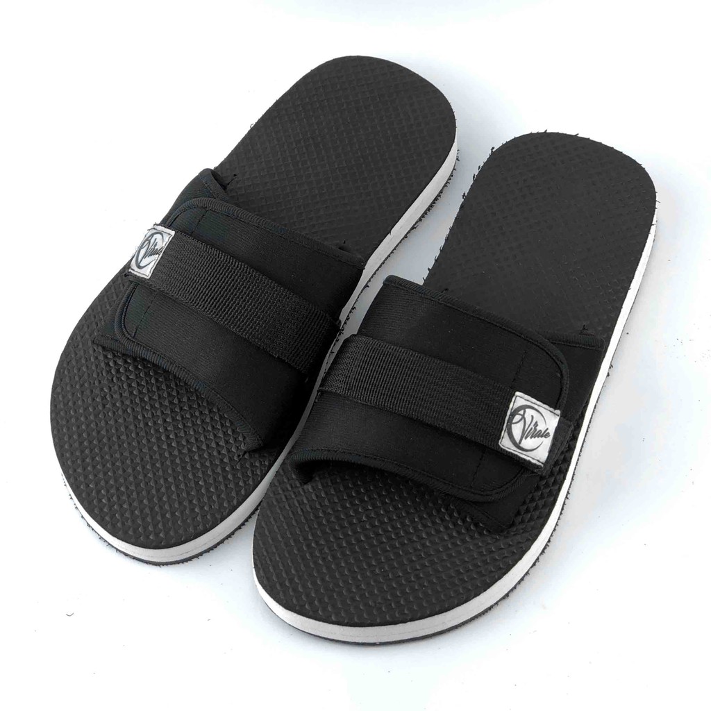 Sandal Slide Pria Virale Murah Original Model Selop GRATIS Sendal Distro Terbaru TG 11 - JPT FT