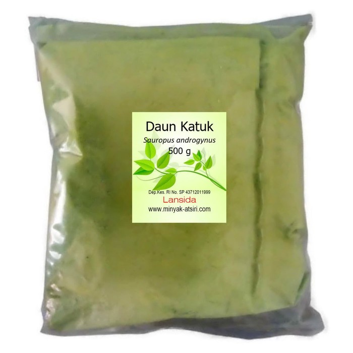 

Daun Katuk Bubuk 250 g Serbuk Daun Katu Cekur Manis Sauropus androgynu Murah