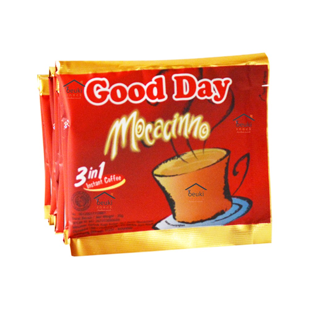 Good Day Mocacinno Kopi Rasa Moka Nikmat Kopi Banyak Rasa 10pcs X 20gr Shopee Indonesia