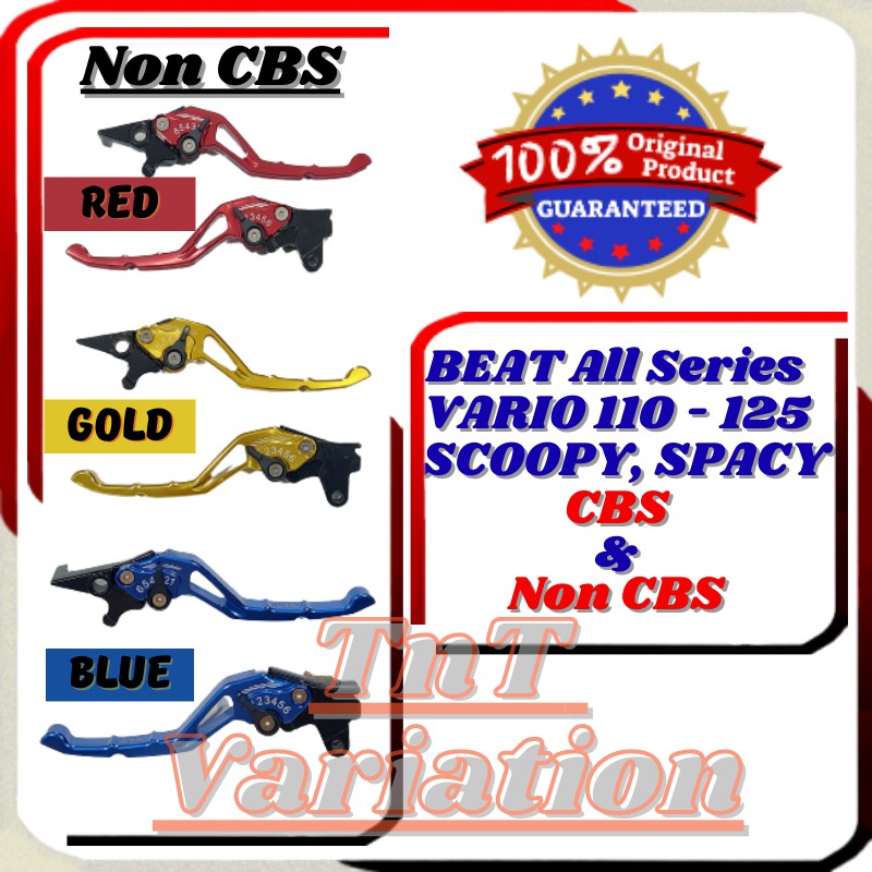 Handle Handel Hendel Rem Variasi CNC Vario 110-125-150 Old/New Beat New ISS ESP Beat POP Scoopy
