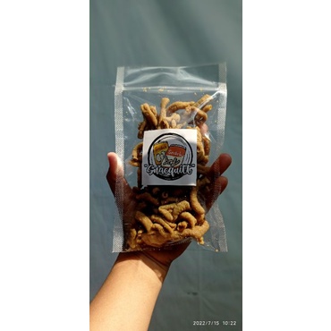 

KRIPIK USUS CRISPY ORIGINAL 100GR