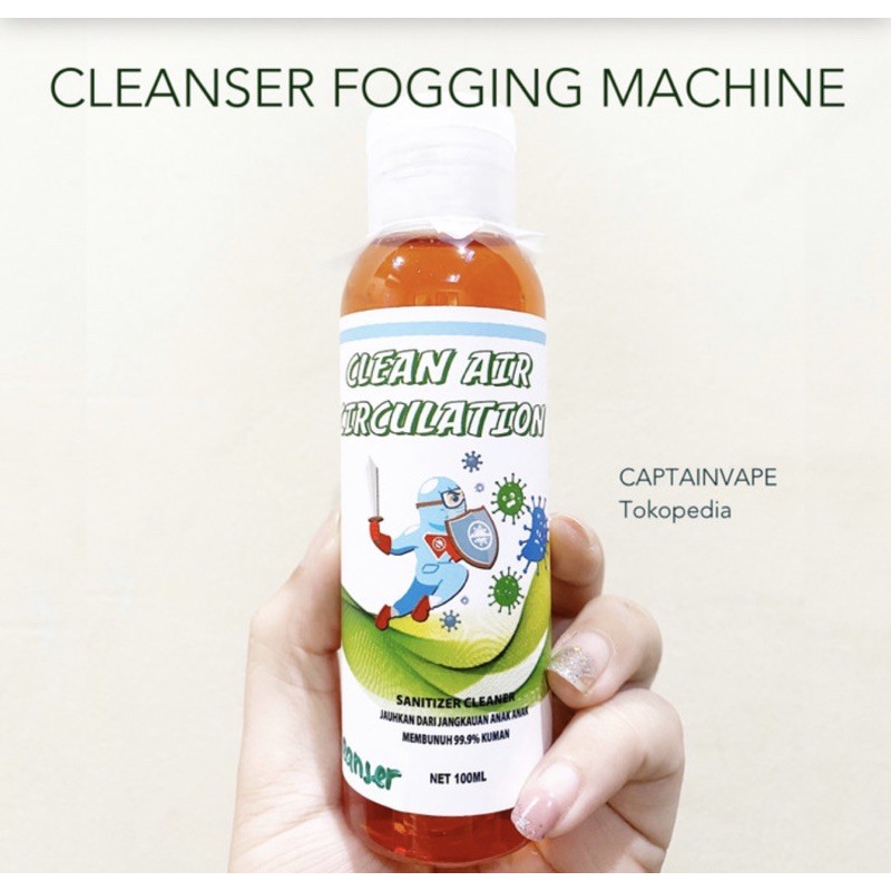 Cleanser Mesin Fogging Ampuh Anti Mampet sehingga Mesin Lbh awet dan bandel