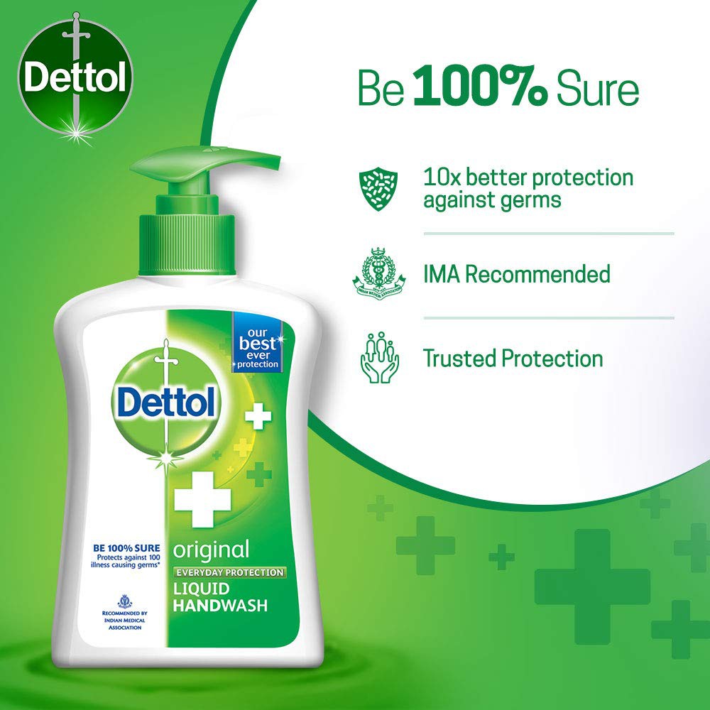 Dettol Handwash Pump Original 245ml