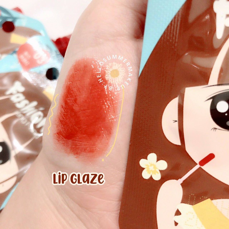 [ORI THAILAND] Hengfang Selena Fashion Lip Glaze Color sachet