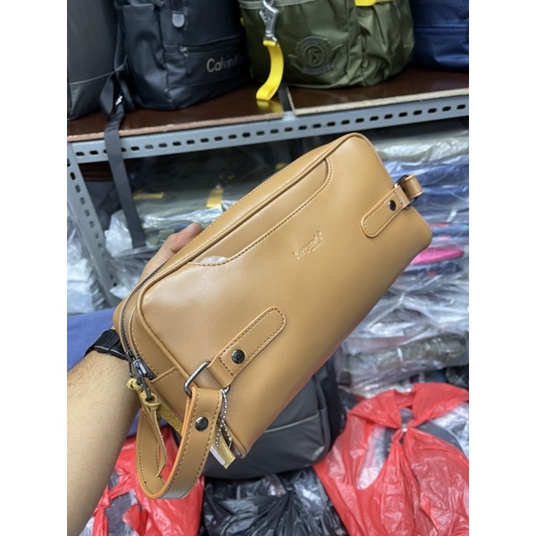 Tas Tangan Kulit Asli Handbag Pria / Wanita Clutch Hbag02