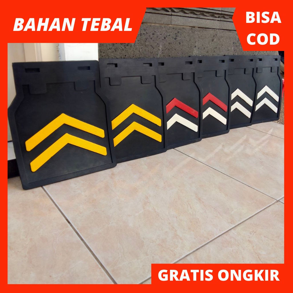 Mudguard Karpet Penahan dan Pelindung Lumpur Roda Mobil PickUp L300 Carry Futura SS Kijang Super Var