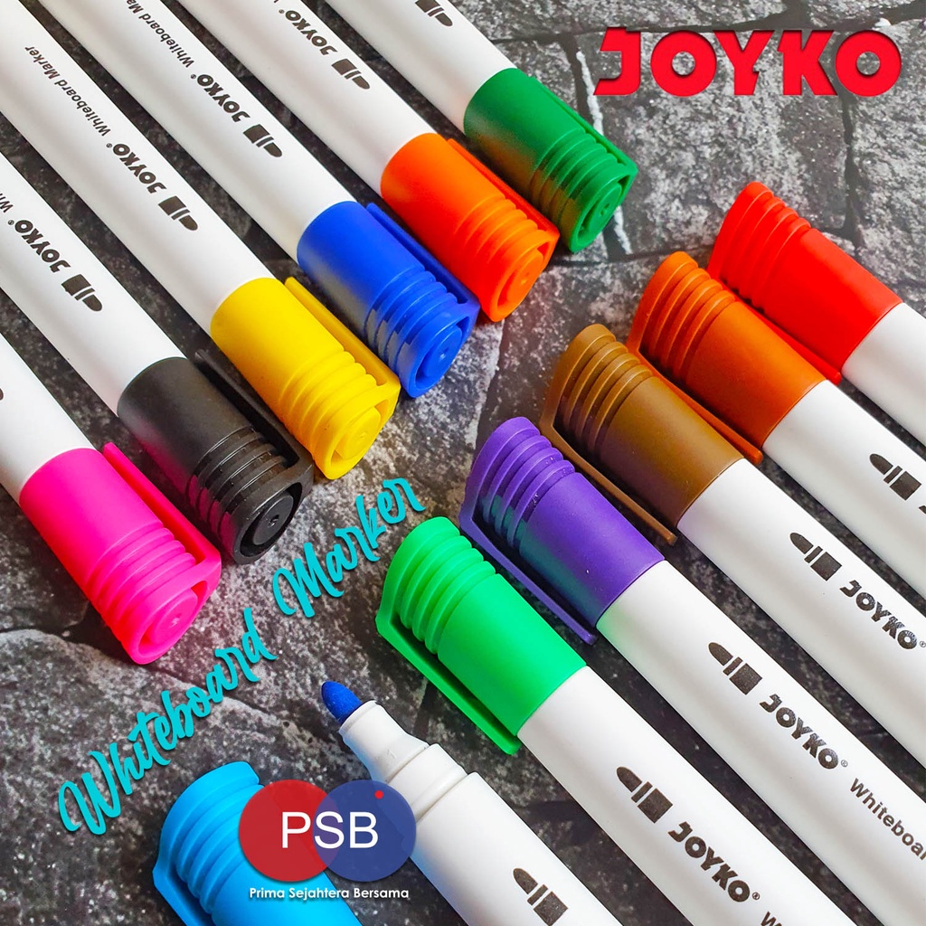 

Joyko Color Whiteboard Marker WMC-51/ Spidol Papan Tulis