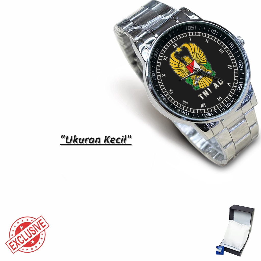 Jam Tangan Rantai Couple TNI ANGKATAN DARAT - 1 (Limited Edition)