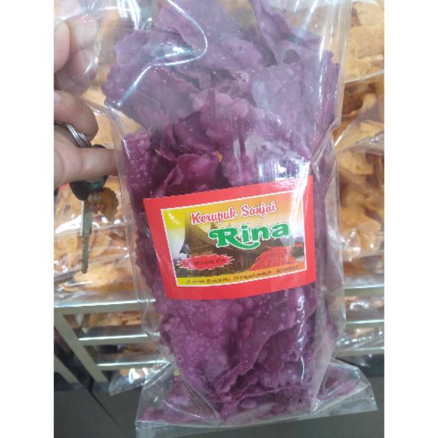 

Kerupuk Bawang Ubi Ungu