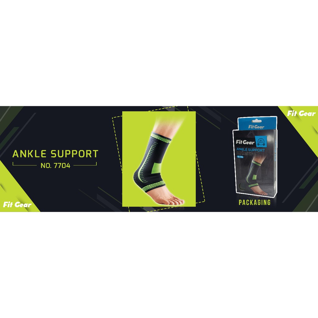 Ankle Support / Pelindung / Penyangga engkel kaki Fit Gear NO 7704 – Electric Series