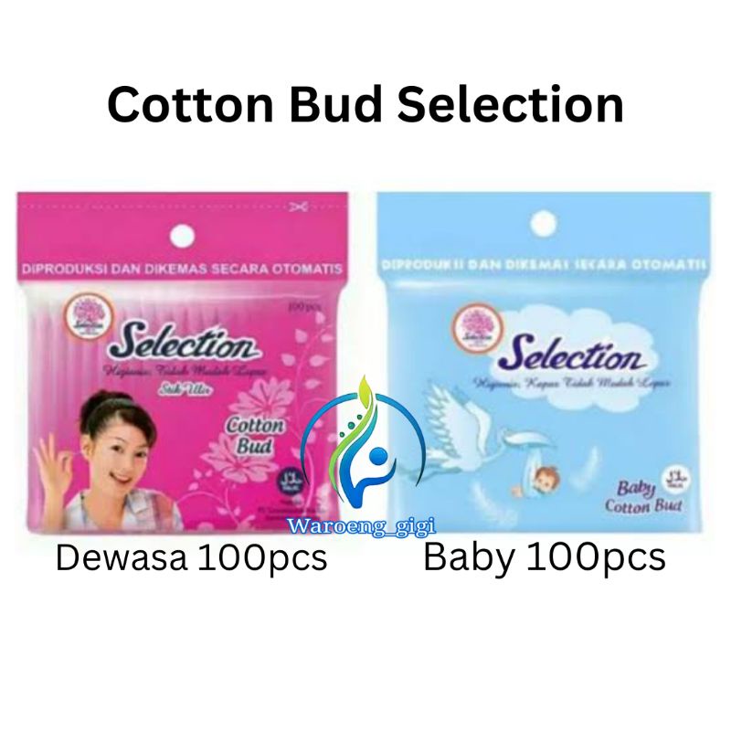 Cotton Bud Selection Baby Bayi Dewasa