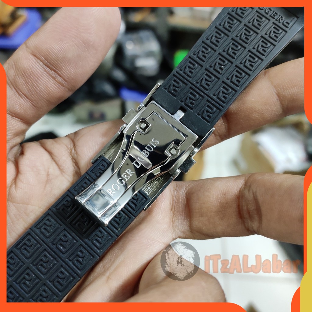 Tali jam tangan Roger Dubuis Rubber strap Tali jam Roger dubuis 26mm