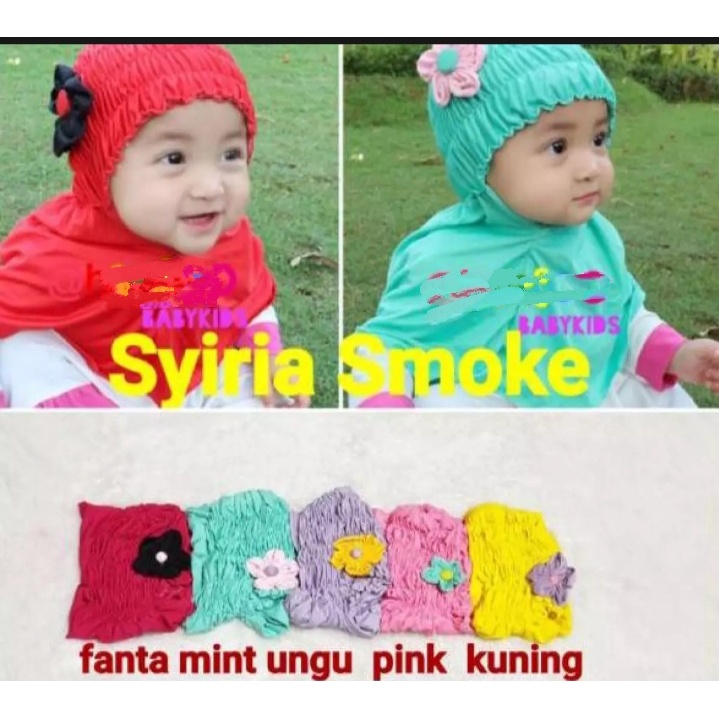 jilbab anak bayi SYIRIA TUTUT ( 1 bulan - 2 tahun ) /kerudung anak perempuan