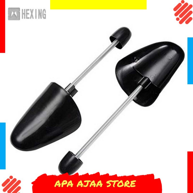 Hot Promo ! HEXING Perawatan Peyangga Catokan Sepatu Plastic Shoe Tree 2PCS HX-SPW