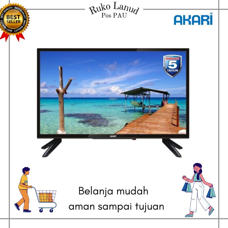 LED TV AKARI 24" LE24V99T2 DIGITAL
