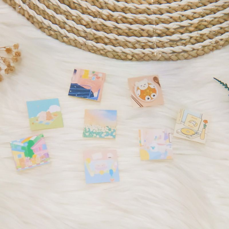 

Kawaii stickers aesthetic lucu murah [BACA DESKRIPSI]