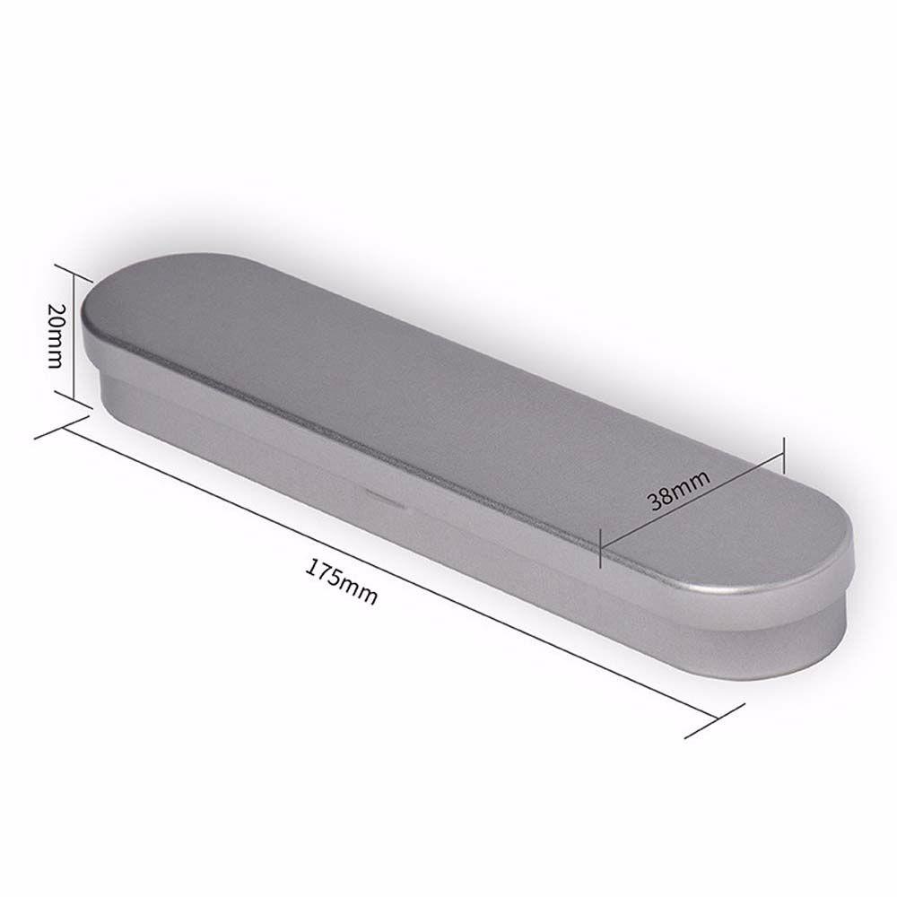 Quinton Fountain Pen Box Perlengkapan Kantor Multifungsi Flip Box Kotak Penyimpanan Alat Tulis Siswa Besi Tempat Pensil