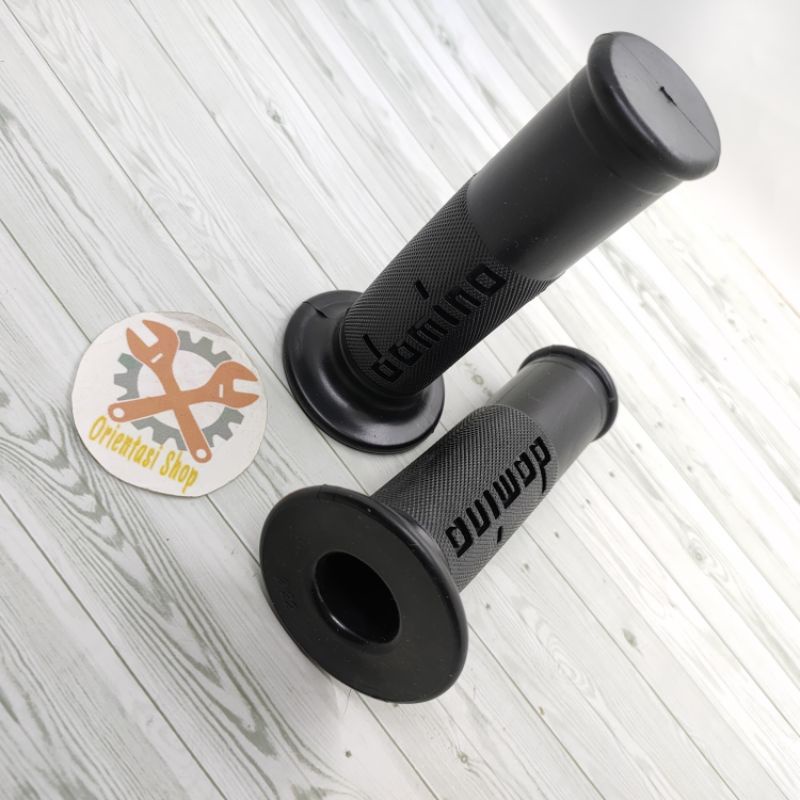 HANDGRIP DOMINO KARET EMPUK POLOS BISA UNTUK SEMUA MOTOR