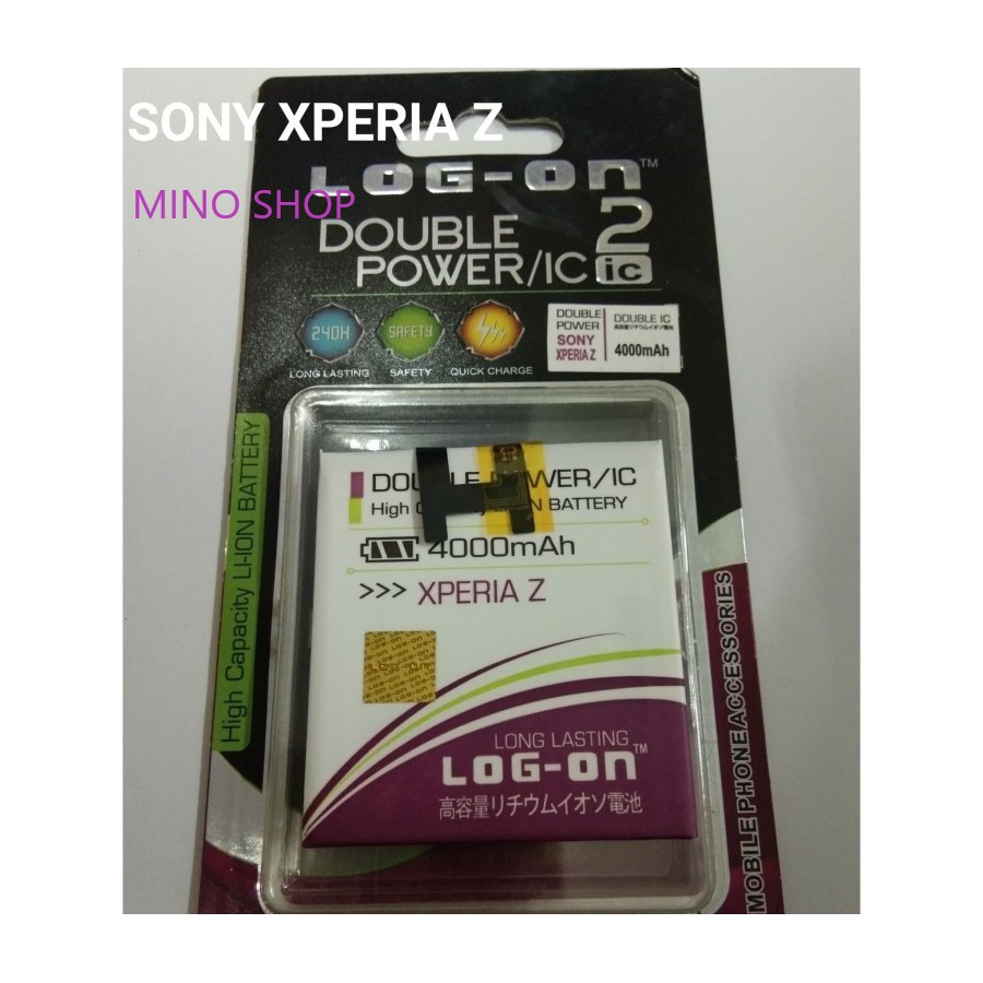 BATERAI SONY XPERIA Z - C - M2 AQUA - C6602 C6603 L36H - LOG ON DOUBLE POWER BATRE