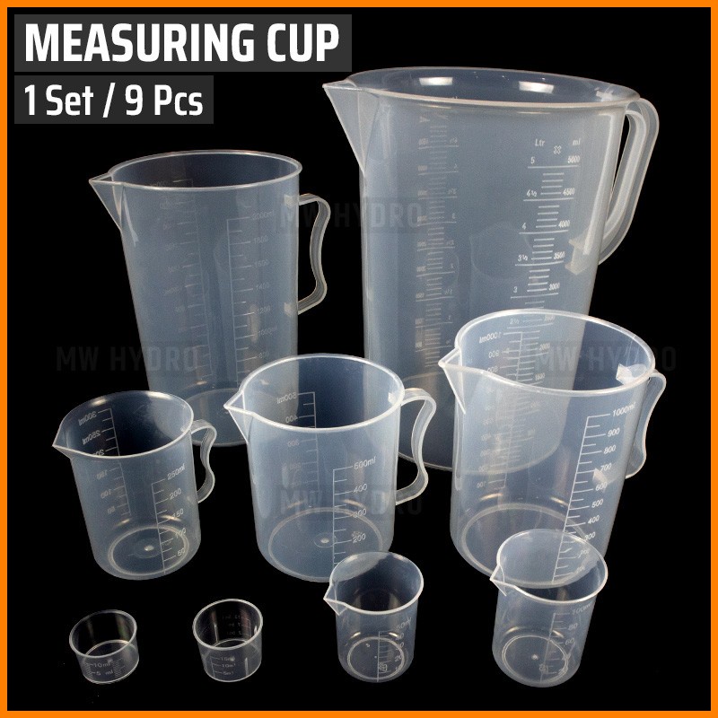 Measuring Cup, Gelas Ukur / Gelas Takar, 5000 ml / 5 liter / 5 ltr