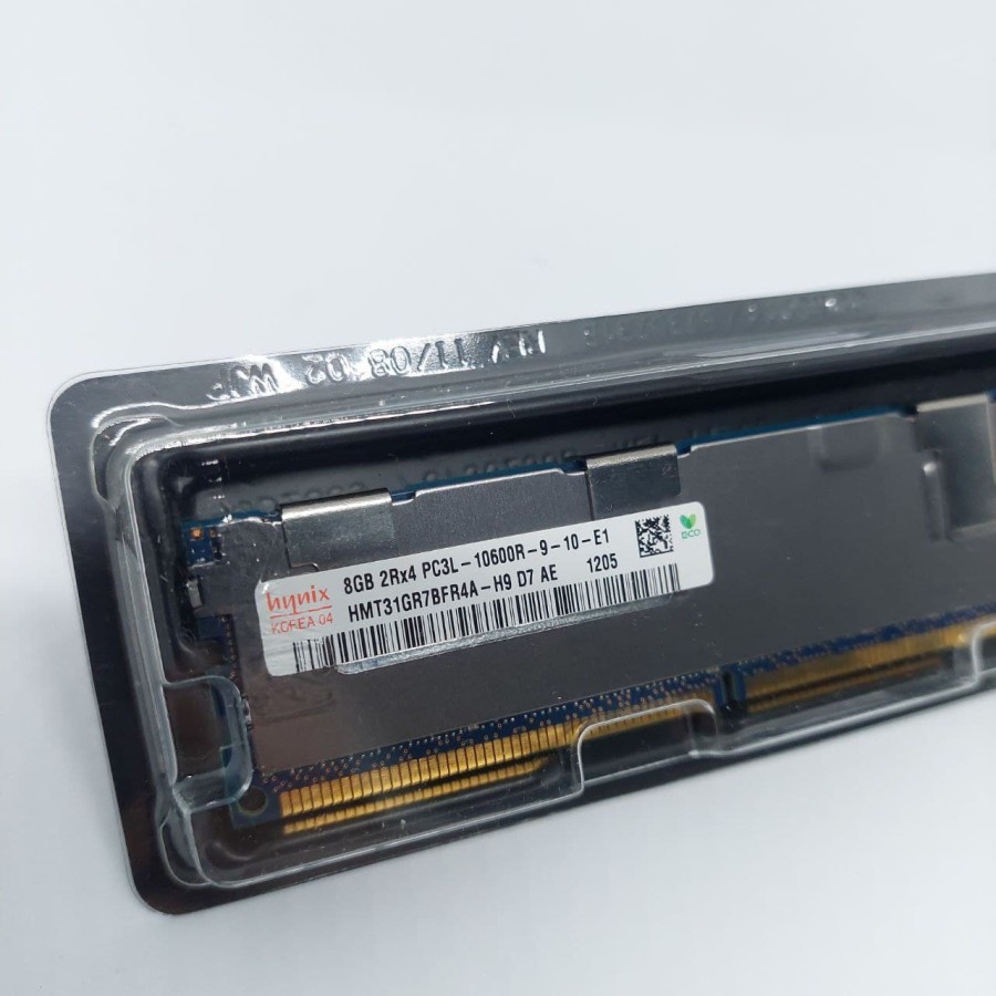 RAM SERVER 8GB 2Rx4 PC3L 10600R ECC Registered DELL, HP, IBM, HUAWEI