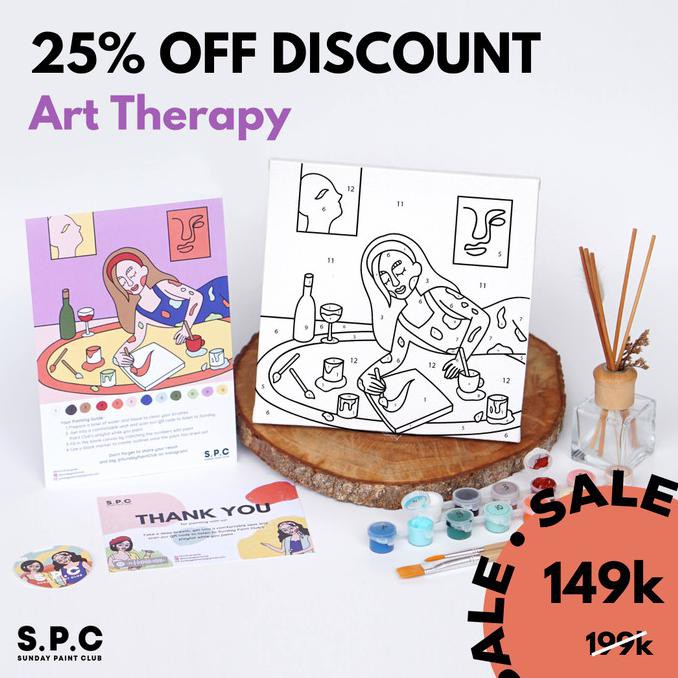 

Paint by Number Kit - Art Therapy | Sunday Paint Club