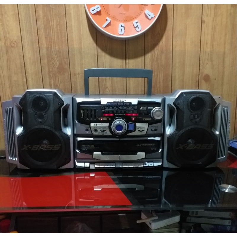 Tape Compo Sharp WF-2200L X-Bass Lawas Suara Mantap (Second)