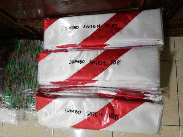 Kacu satin saten jumbo pembina