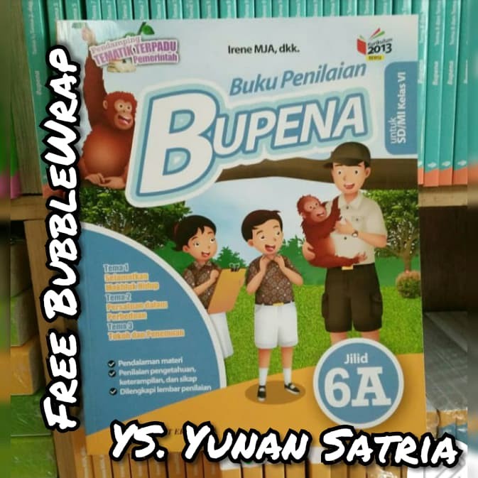 

❤BISA COD❤ Buku BUPENA jilid 6A Kelas 6 SD kurikulum 2013