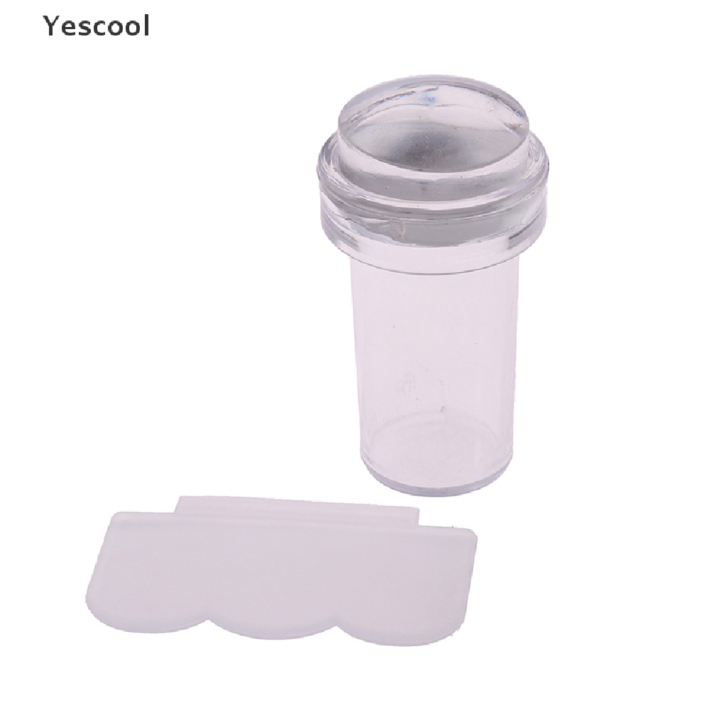 Yes Set Stamperscraper Jelly Silikon Transparan Untuk Dekorasi Nail Art