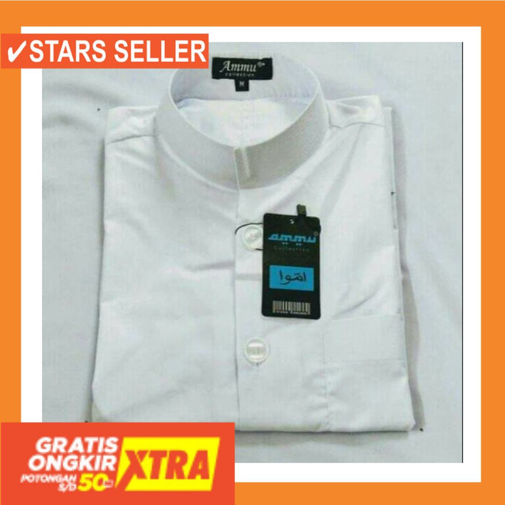 PAKAIAN MUSLIM TERBAIK PALING ANAK ORANG TUA PINK MURAH / Koko Ammu Putih - TERBBAIK