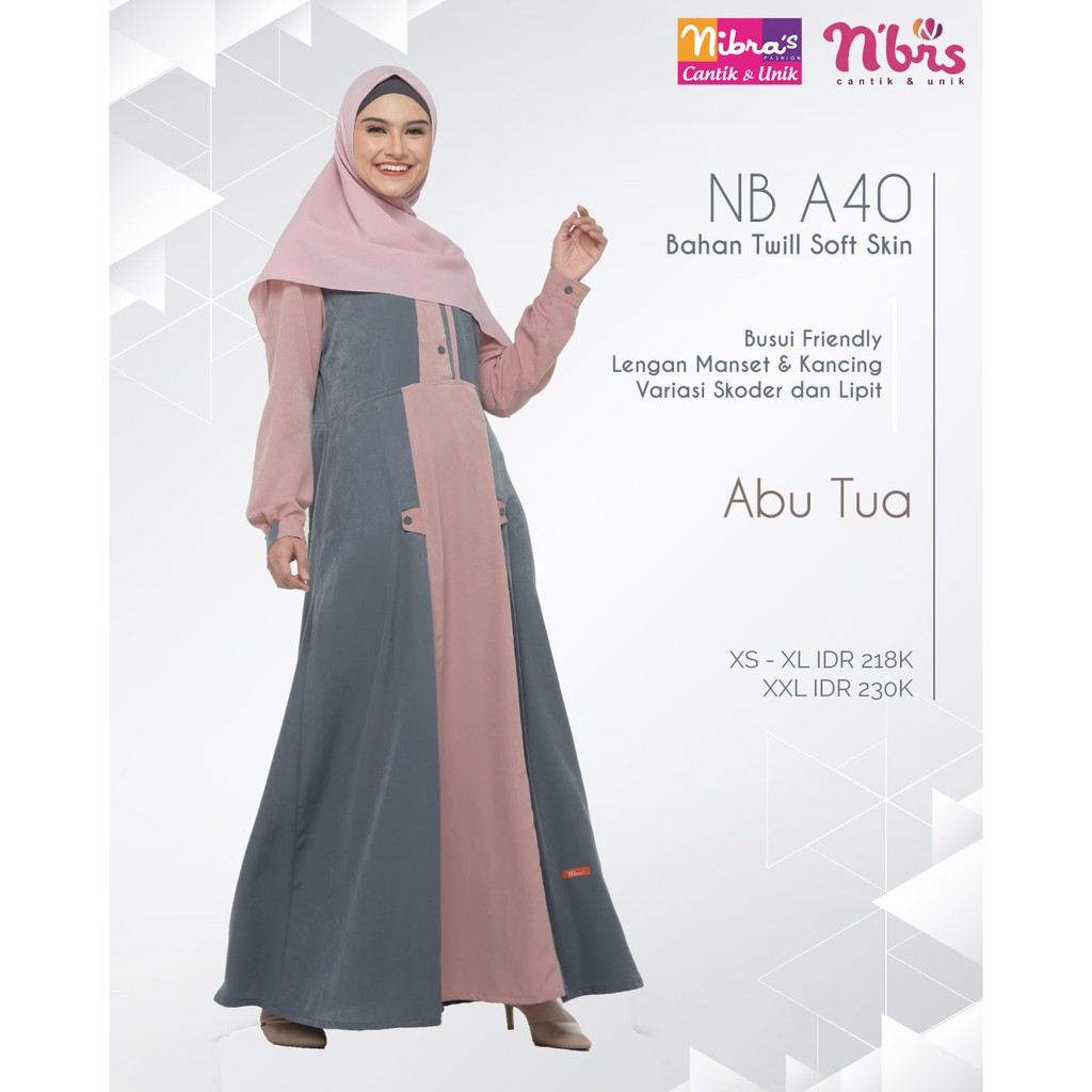 NIBRAS SARIMBIT 70 ABU PINK SERAGAM LEBARAN KELUARGA BAJU COUPLE MUSLIM NBRS TERBARU TOYOBO BISA COD