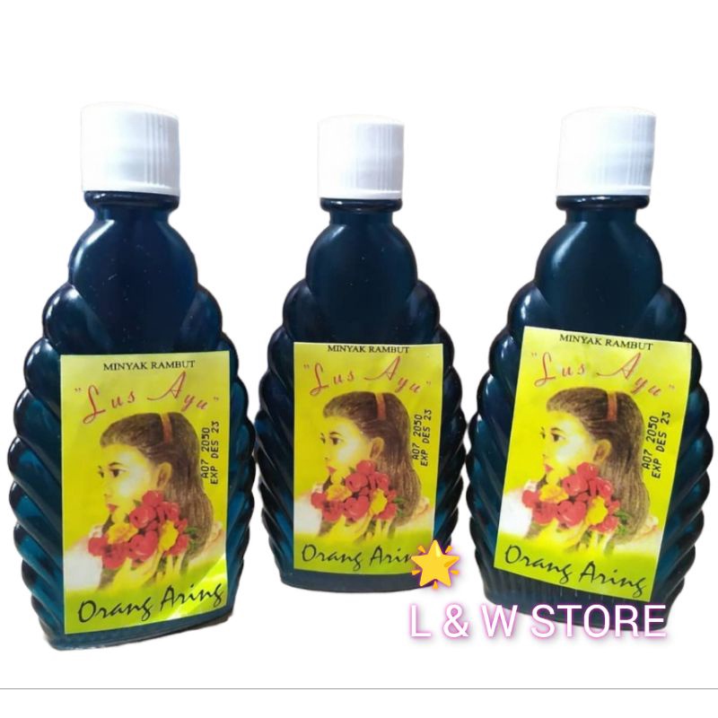 URANG ARING LUS AYU 90ML/MINYAK RAMBUT KEMIRI URANG ARING