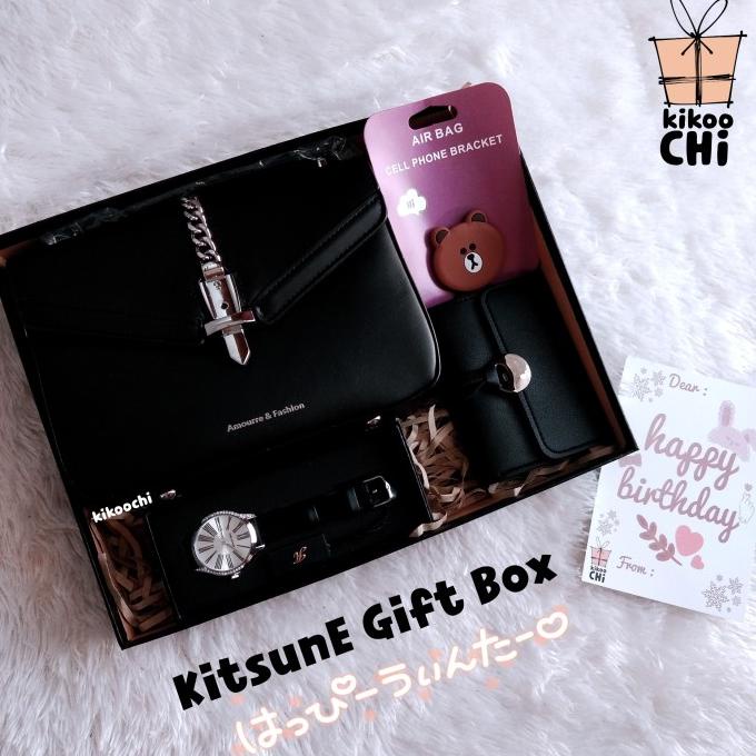 

KIKOOCHI KITSUNE GIFT BOX - HADIAH KADO ULANG TAHUN WANITA ISTRI PACAR DSG54546WE