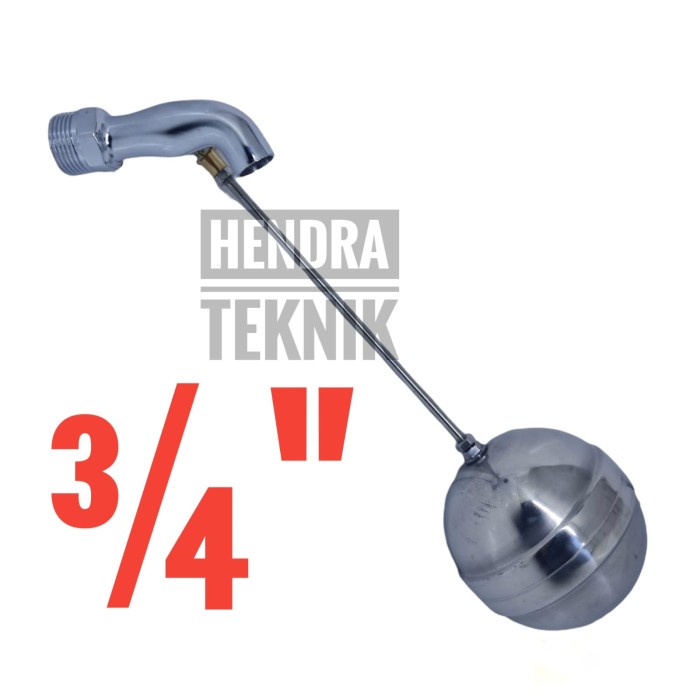 PELAMPUNG BOLA 3/4" SKL PELAMPUNG TANDON STAINLESS 3/4 INCI CROM