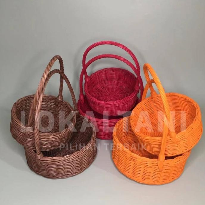

Keranjang Rotan Mini/ Hampers Mini Parcel/Rotan bambu mini