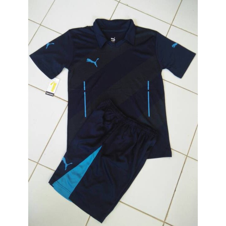 baju badminton 2017 terbaru Setelan Futsal/ Jersey Puma/ Kaos Olahraga