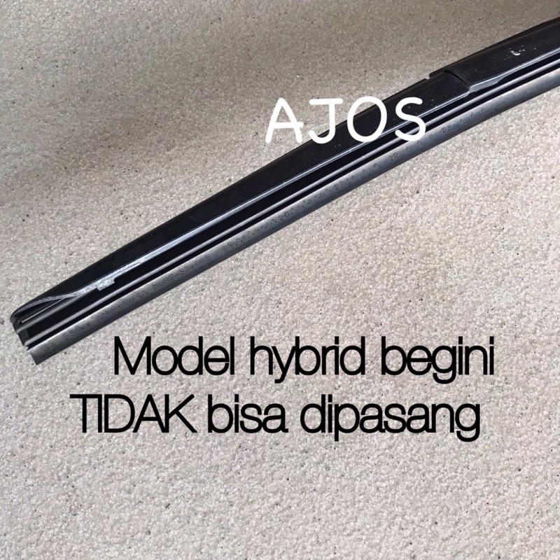 Karet Wiper Hybrid / Wiper Hybrid All New Fortuner All New Innova Alphard Vellfire AJOS