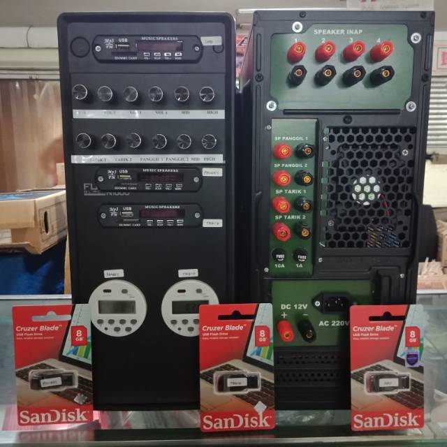 AMPLI WALET CPU 8CHANNEL 2TIMER 3PLAYER FREE SUARA WALET