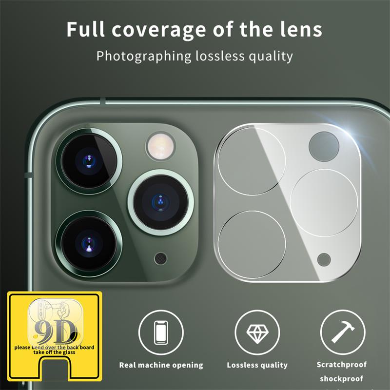 9D Camera Protection Glass For iPhone 11 Pro Max Screen Protector For iPhone 12 Pro Max 12MINI Camera Lens Glass