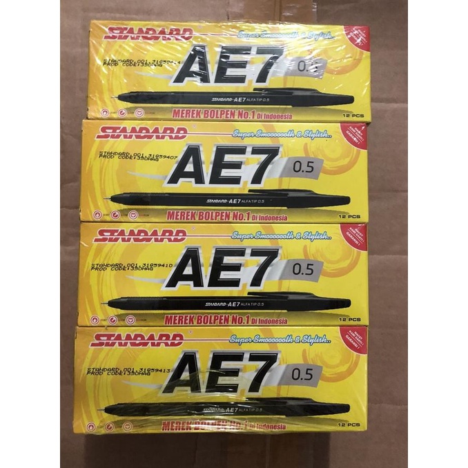 

JUAL MURAH Pulpen / Ballpoint / Pen Standard AE7 (GROSS)