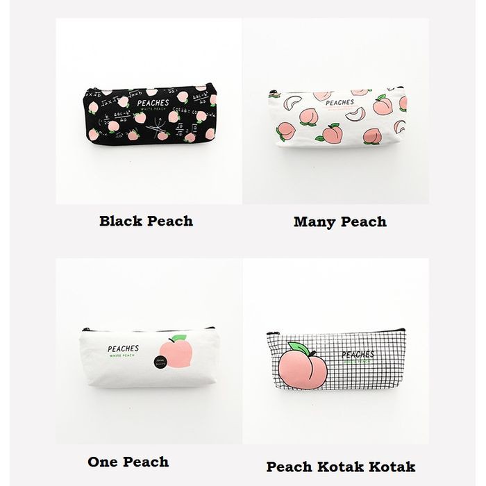 

Murah TP0018 Tempat pensil Peach - one peach